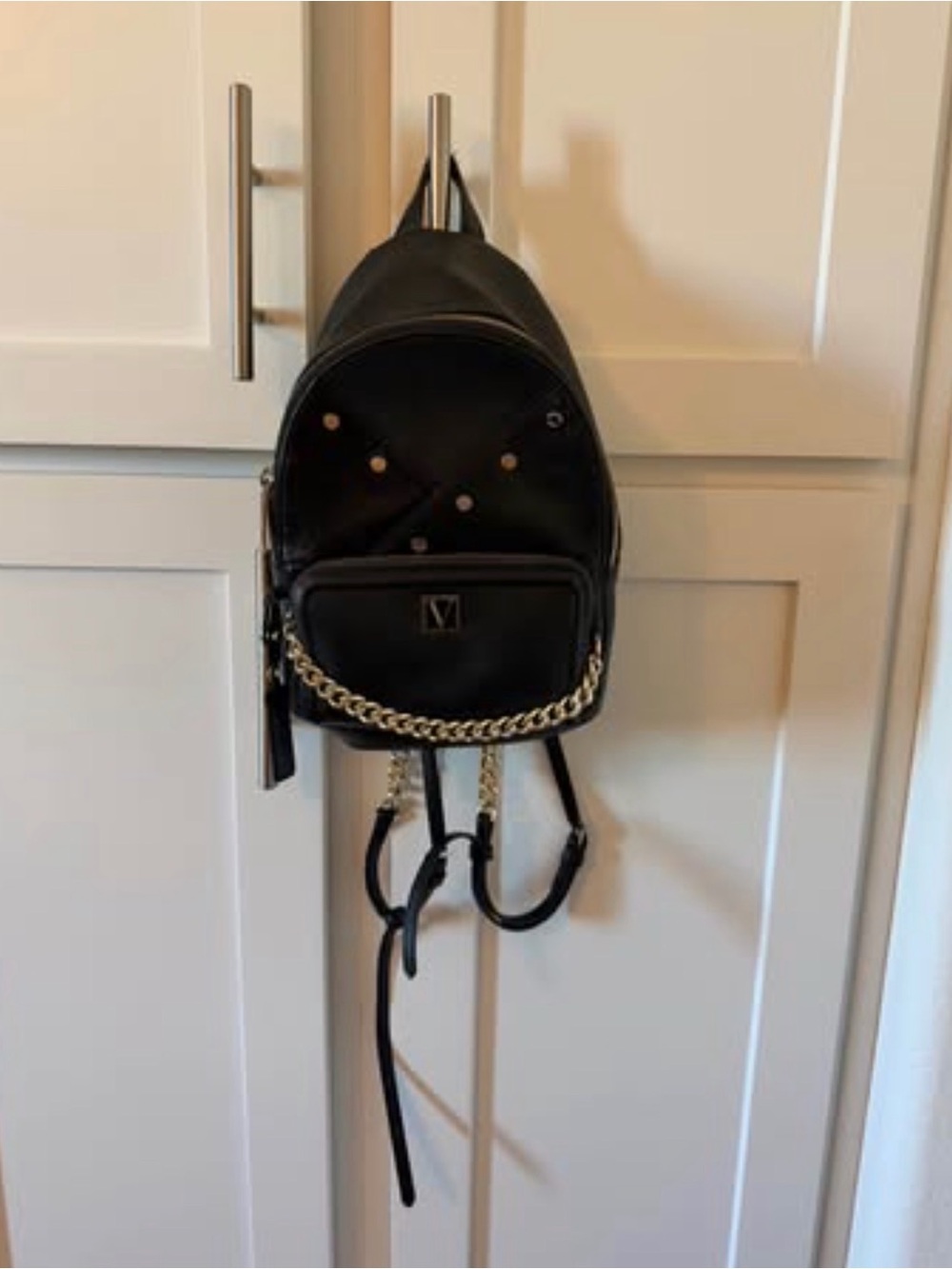Victoria's Secret Black Mini Backpack